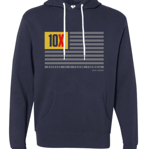 10X Average is a failing formula Hooded Sweatshirt 09