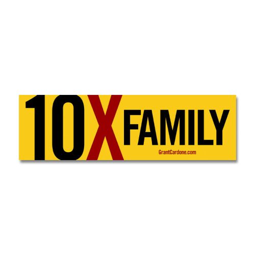 10X Family sticker