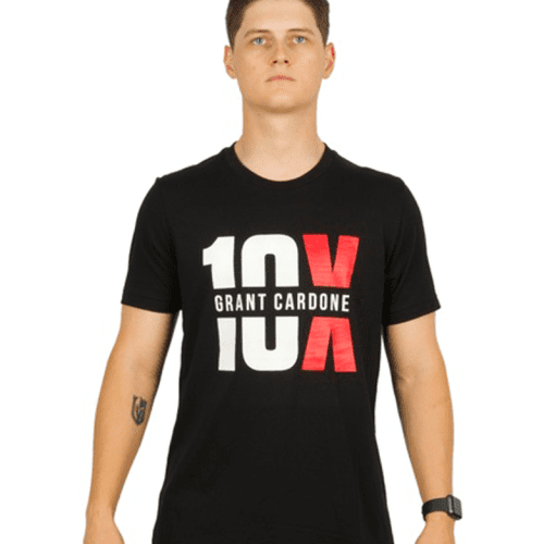 10X Grant Cardone Adult Tee black 02