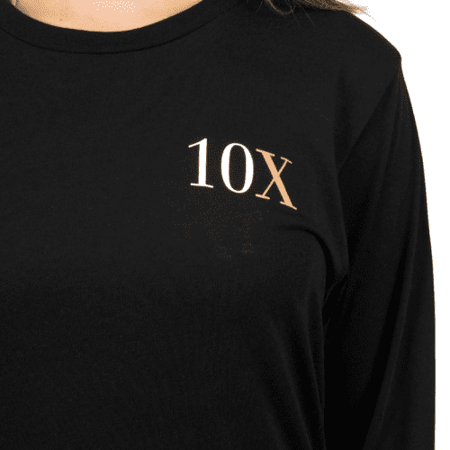 10X Ladies Long Sleeve T shirt 3