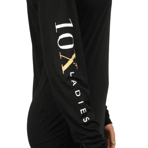 10X Ladies Long Sleeve T shirt 4