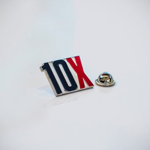 10X Lapel Pin