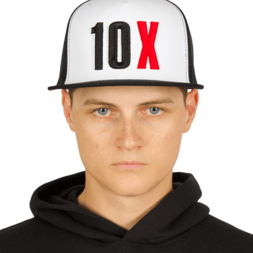 10x flatbill trucker hat 06