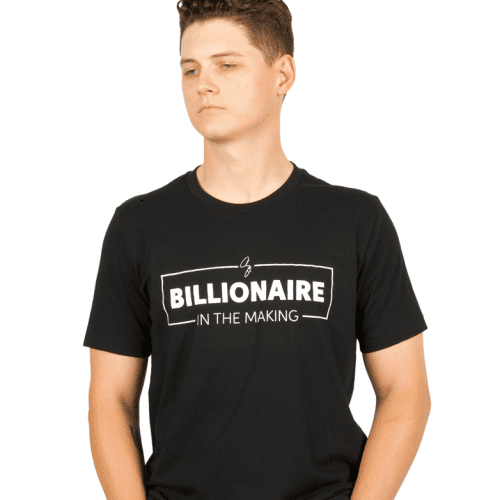 Billionaire In The Making T shirt black 01