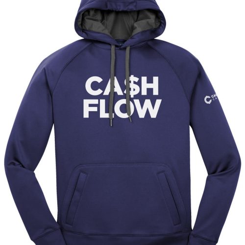 Cashflow Tech Fleece Hooded Sweatshirt blue front 782x1000 1