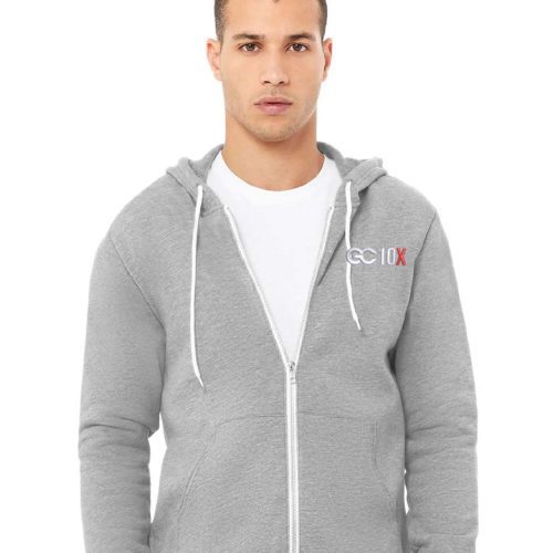 GRANT CARDONE 10X Fleece Full Zip Hoodie Gray 782x1000 1