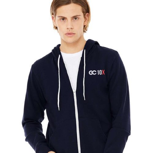 GRANT CARDONE 10X Fleece Full Zip Hoodie Navy Blue 782x1000 1