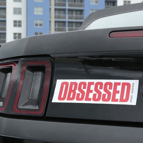 Obsessed sticker 2